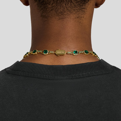 GOLD GLACIER NECKLACE