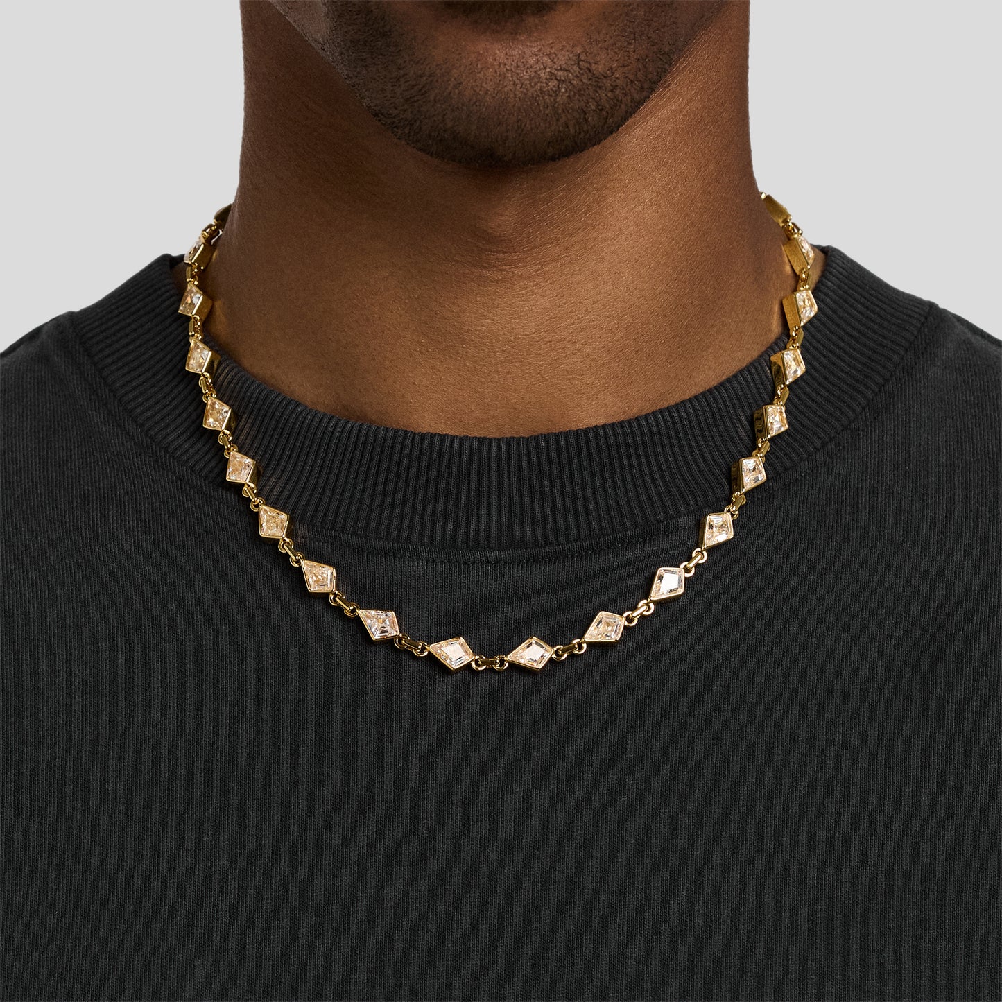 GOLD SHARD NECKLACE