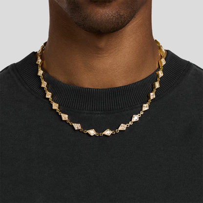 GOLD SHARD NECKLACE