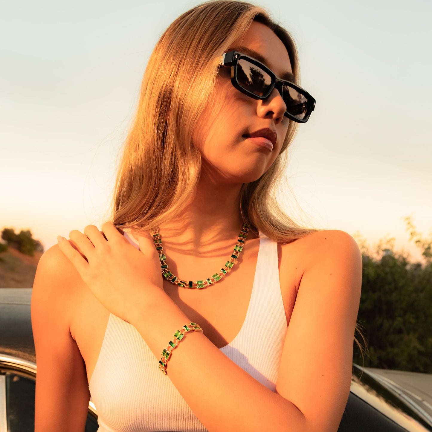 GOLD LANE NECKLACE