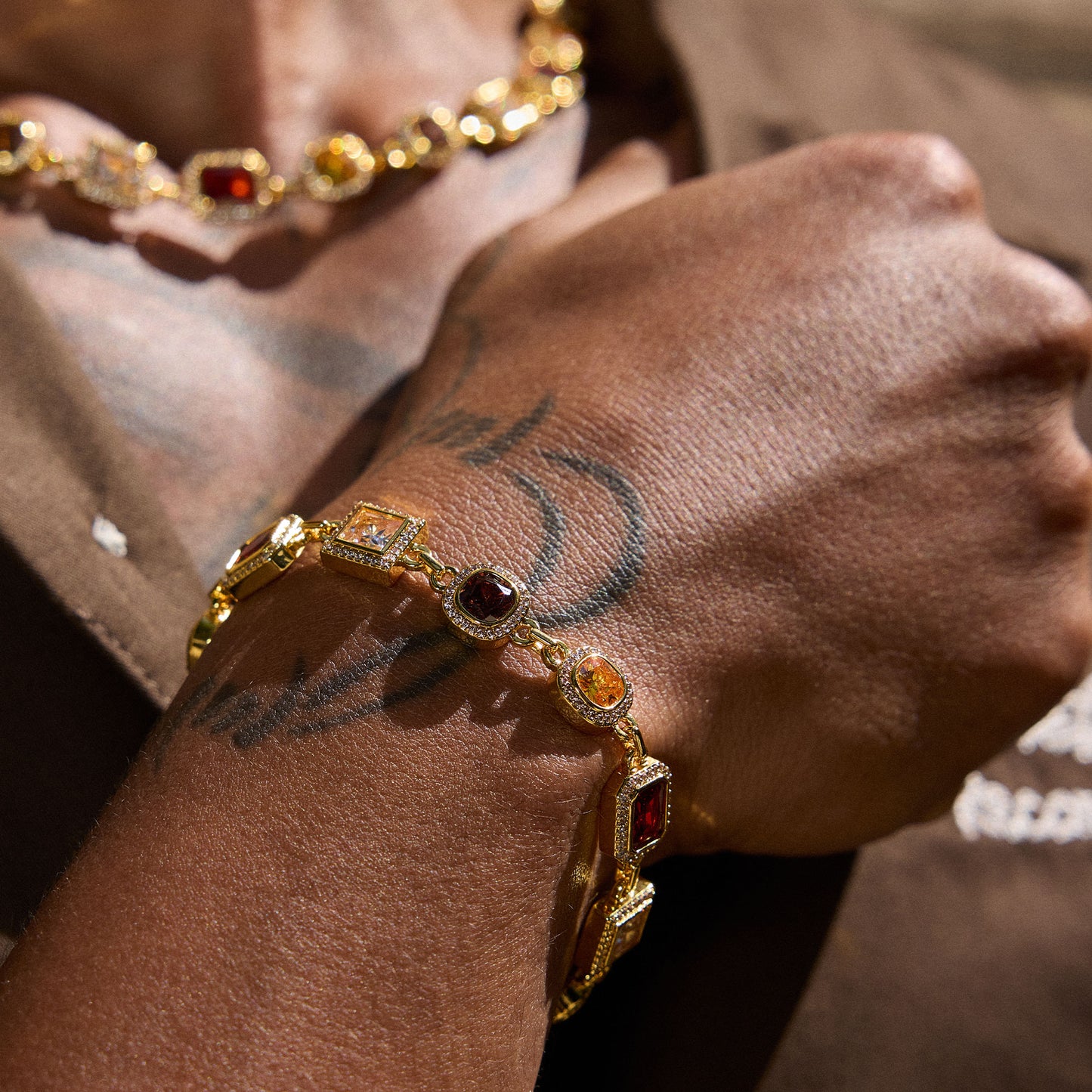 GOLD MELANGE BRACELET
