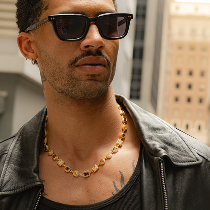 GOLD MELANGE NECKLACE