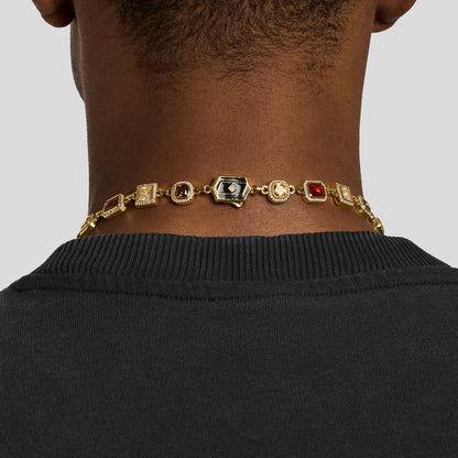 GOLD MELANGE NECKLACE