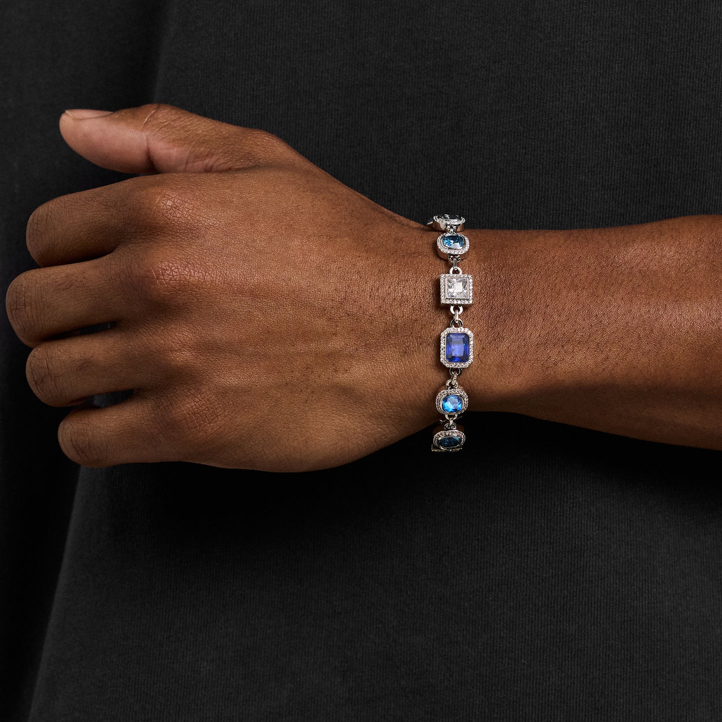 SILVER MELANGE BRACELET