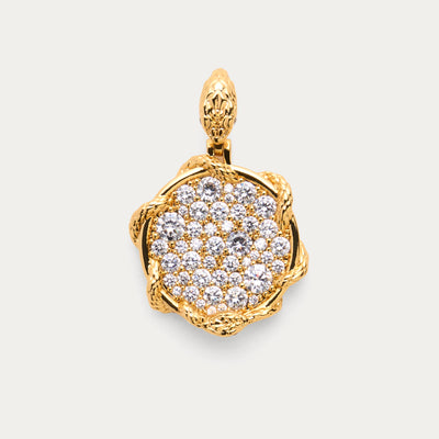 GOLD OROBOROS PENDANT