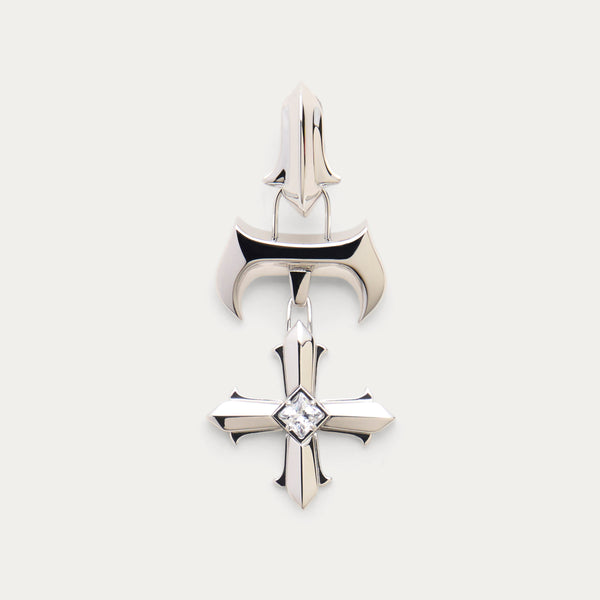 SILVER SAINT PENDANT