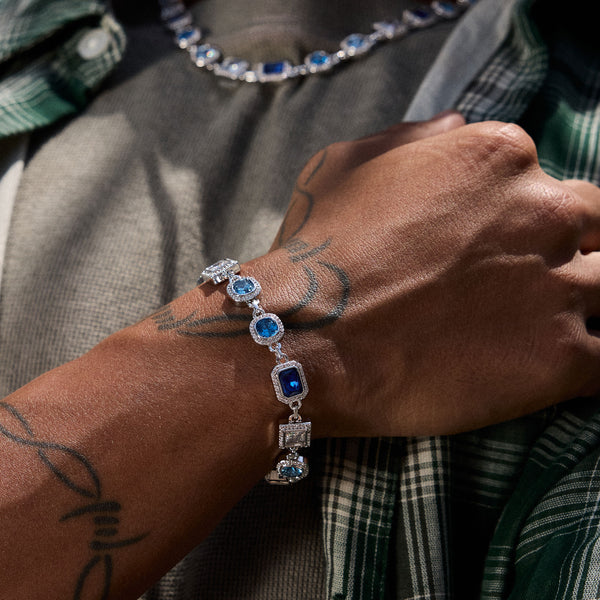 SILVER MELANGE BRACELET