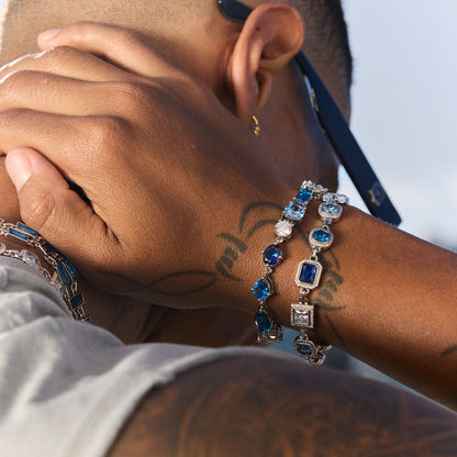 SILVER MELANGE BRACELET