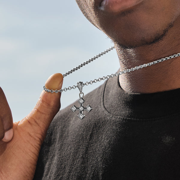 SILVER SISTINE PENDANT