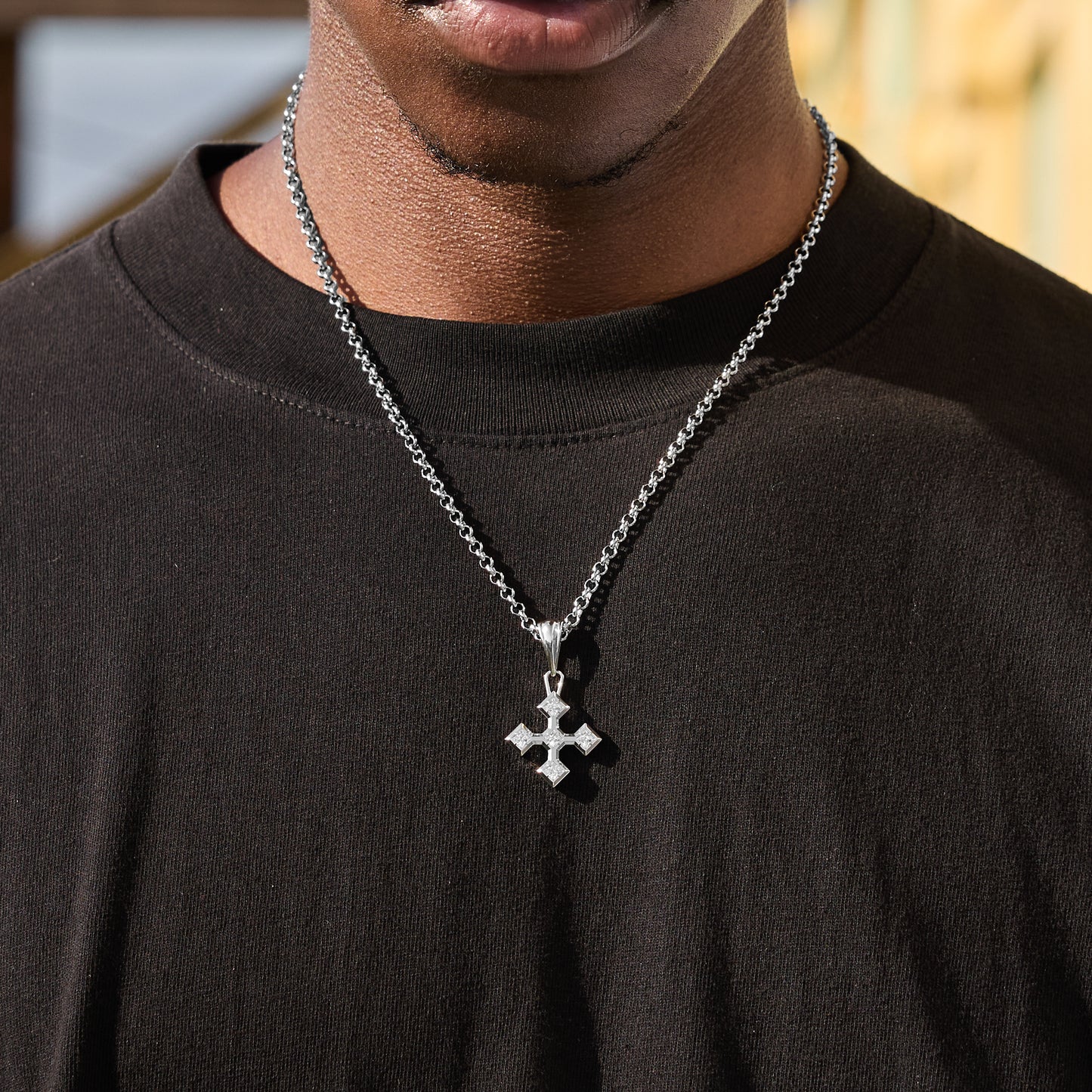 SILVER SISTINE PENDANT
