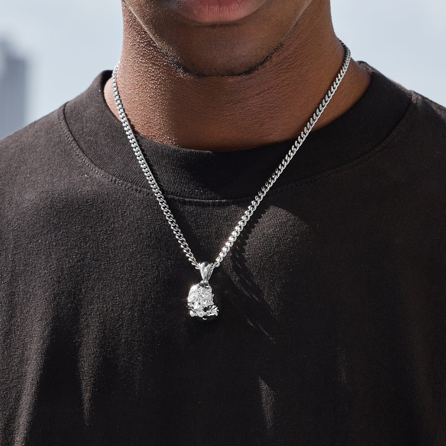 SILVER AWAKENED PENDANT