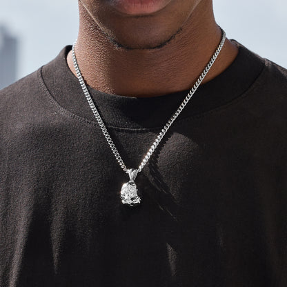 SILVER AWAKENED PENDANT