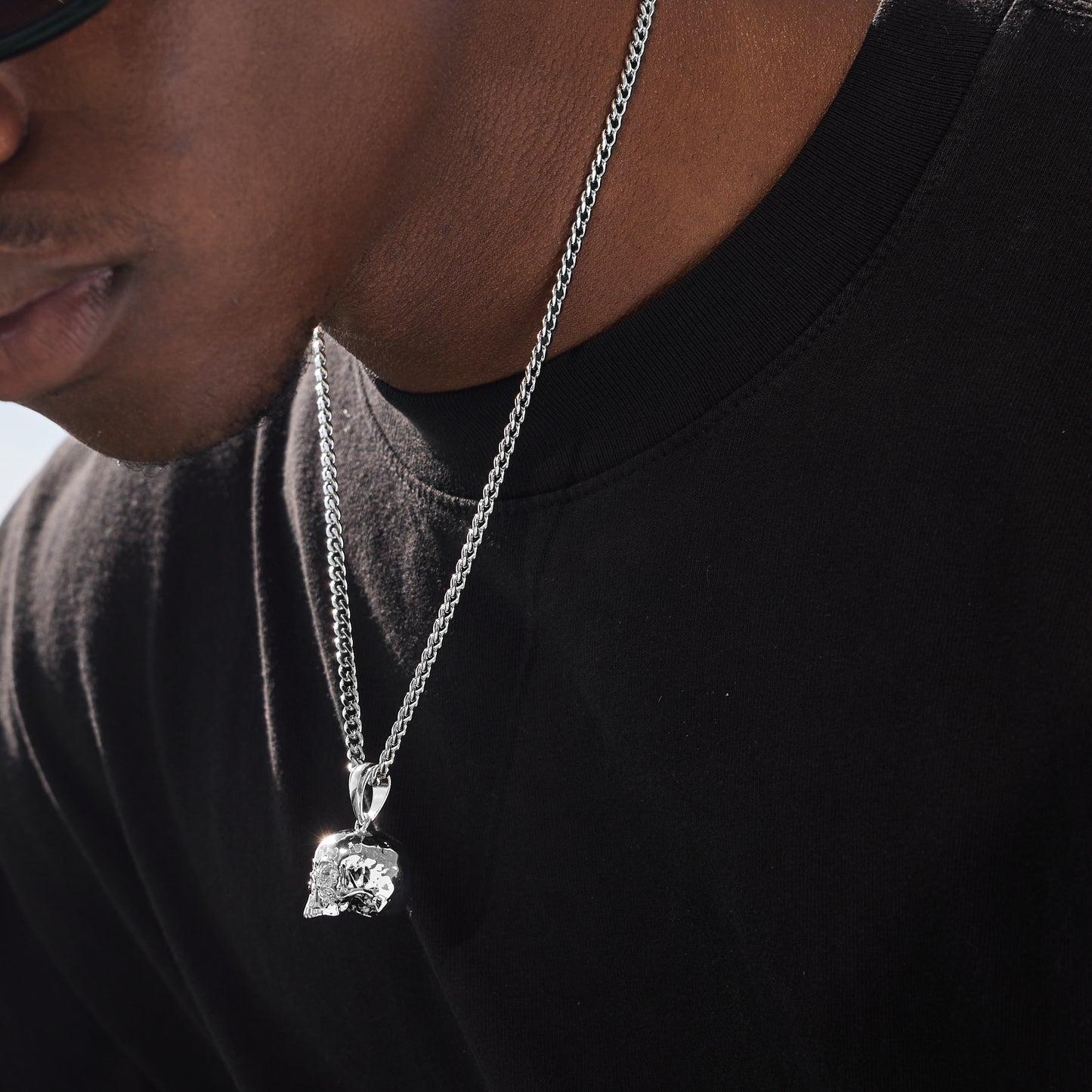 SILVER AWAKENED PENDANT