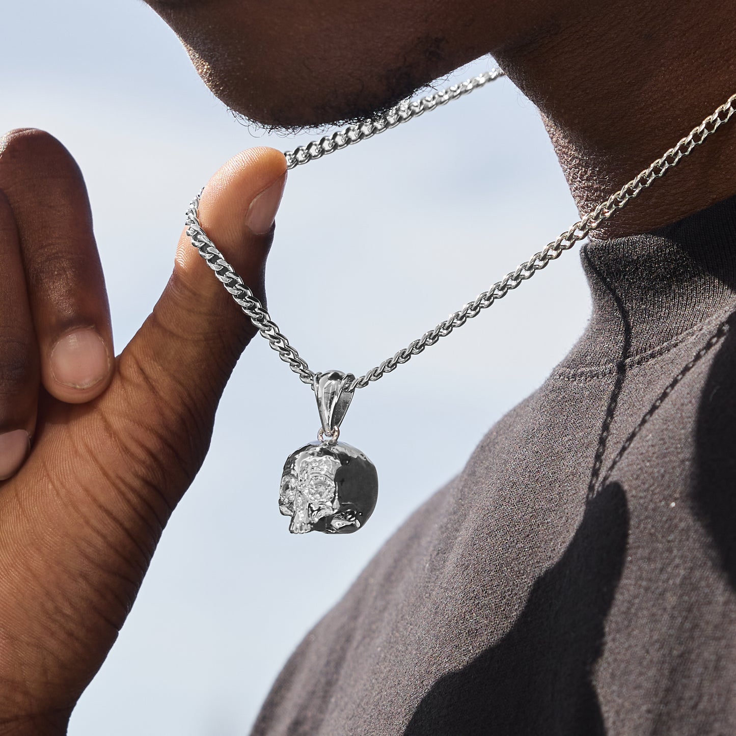 SILVER AWAKENED PENDANT