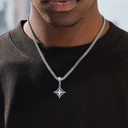 SILVER BLOOM PENDANT