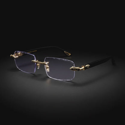 CLEAR BLACK JAVELIN GEM CUT