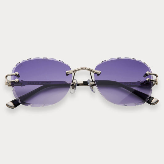 PURPLE TINT SILVER HEIST GEM CUT