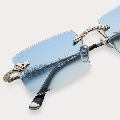 BLUE TINT SILVER SERPENT AUTHENTIC