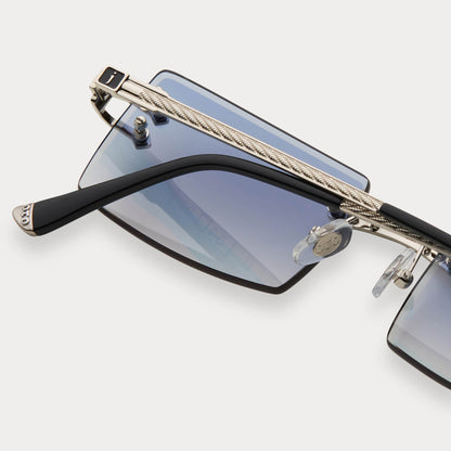 DARK BLUE FLASH SILVER AUTHENTIC II